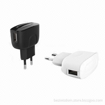 USB Travel Charger, Compatible with iPad mini/iPhone/iPod/Micro USB and Other Smart Phone